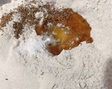A picture of step 1 of Dal Baati Churma.