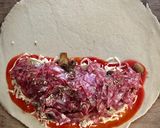 Foto del paso 10 de la receta: Cena italiana: Calzone clásico y Calzone de salchichón ibérico con champiñones