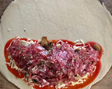 Foto del paso 10 de la receta: Cena italiana: Calzone clásico y Calzone de salchichón ibérico con champiñones