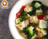 Gambar langkah 9 resipi Sup Wantan.