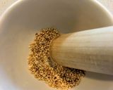A picture of step 1 of Yaki Niku no Tare (Japanese BBQ sauce).