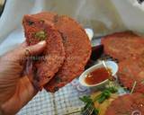 Indian Beetroot pancake پنکیک لبو recipe step 5 photo