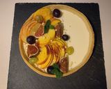 A picture of step 12 of Modern Crostata with Panna Cotta and Caramel.