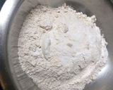 A picture of step 1 of Tandoori Roti.