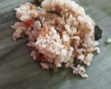 Foto langkah ke 4 dari resep Nasi Bakar Teri.