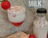 นมสตรอว์เบอร์รี่ [Fresh Strawberry Milk] วิธีทำสูตร 4 รูป