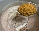 A picture of step 3 of Ragi porridge 🥣.
