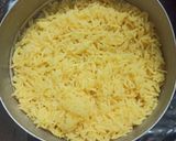 A picture of step 1 of Kesariya Meetha Chawal (Saffron Sweet Rice).