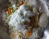 A picture of step 2 of Multi flour cabbage Muthiya.