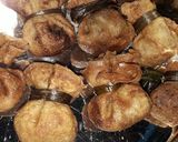 A picture of step 12 of Samosas meat pouch.
