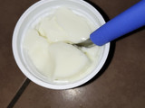 Yogurt casero con azúcar