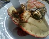 Foto del paso 1 de la receta: Buey de mar relleno (Sapateira)
