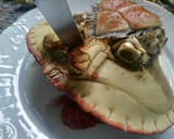 Foto del paso 1 de la receta: Buey de mar relleno (Sapateira)