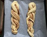 Kókuszos-csokis csavart kalács recept fázis 4 fotója