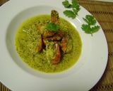 A picture of step 3 of Bhapa Shorshe Chingri (Steamed Mustard Prawns - Bengali Style).