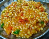 A picture of step 5 of Sabudane ki kichdi.