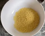 A picture of step 1 of Proso millet handvo.