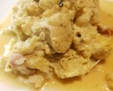 Une image de l'étape 9 de Gratin de choux-fleurs au poulet et bacon.