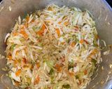 A picture of step 6 of Cabbage😋😋.