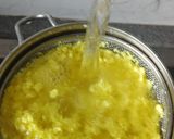 A picture of step 3 of Homemade paneer.