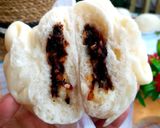 Foto langkah ke 8 dari resep Bakpao lembut,empuk no telor#30menit jadi+tips mulus no keriput.