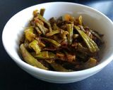 A picture of step 6 of Guwar (cluster beans) Do Pyaza.