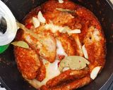 Sörszaftos sertéscomb krupligombóccal recept fázis 3 fotója