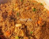 A picture of step 17 of Ground Beef Kabsa with Vegetables.