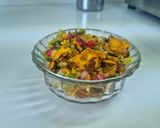 A picture of step 7 of Chatpata salad.