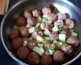 Foto del paso 7 de la receta 57. Albóndigas con patatas