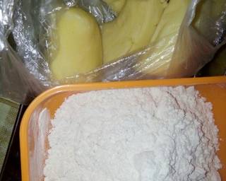 #Es cendol tape singkong - Step 1