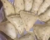A picture of step 15 of D and Triangle shape Aloo samosa (store and make).