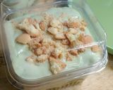 Foto langkah ke 8 dari resep Dessert box: Matchamisu 🍵💚.