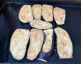 Une image de l'étape 5 de Aubergines marinées grillées.