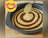 صورة لخطوة 10 من وصفة كيكه الزيبرا