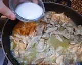 A picture of step 3 of Ginger Chicken with Crispy Noodles & Garlic Rice.
