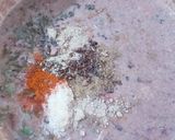 A picture of step 3 of High protein mix flour chilla.
