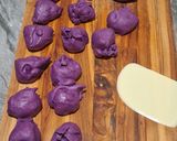Foto langkah ke 3 dari resep Donat Ubi Ungu.
