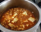 A picture of step 5 of Chole Paneer Pulao.