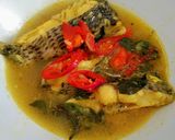 Foto langkah ke 8 dari resep Mujaer Asam Kuning.