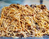 A picture of step 7 of Melt in your mouth Spaghetti.