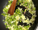 Foto del paso 3 de la receta: Creps rellenos de espárragos bacon y huevo