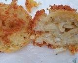 A picture of step 4 of Spaghetti Balls and Meat sauce.
