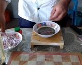 Foto del paso 10 de la receta: Aguachile de camarón con chiles secos, mango y pepino