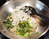 A picture of step 2 of Poha dumplings.