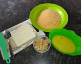Foto langkah ke 1 dari resep Roti Tawar Goreng isi sayuran.