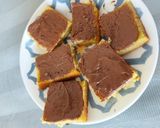 Simple and easy to make Vanilla cake with Nutella spread রেসিপির ধাপ 4 ছবি