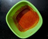 A picture of step 3 of Kadhai Paneer.