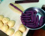 Foto langkah ke 3 dari resep Roti ubi ungu.