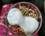 A picture of step 3 of Sophisticated 7 tier chaat!.